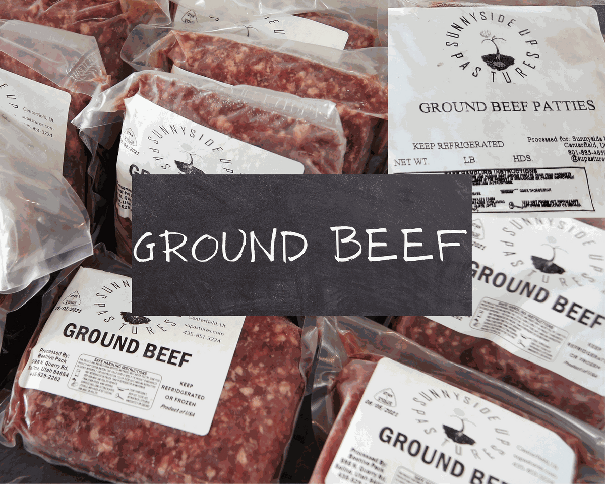 Ground Beef - Highly Delicious – Sunnyside Up Pastures