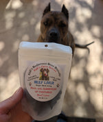 Load image into Gallery viewer, Beef liver dog treats (2 oz)
