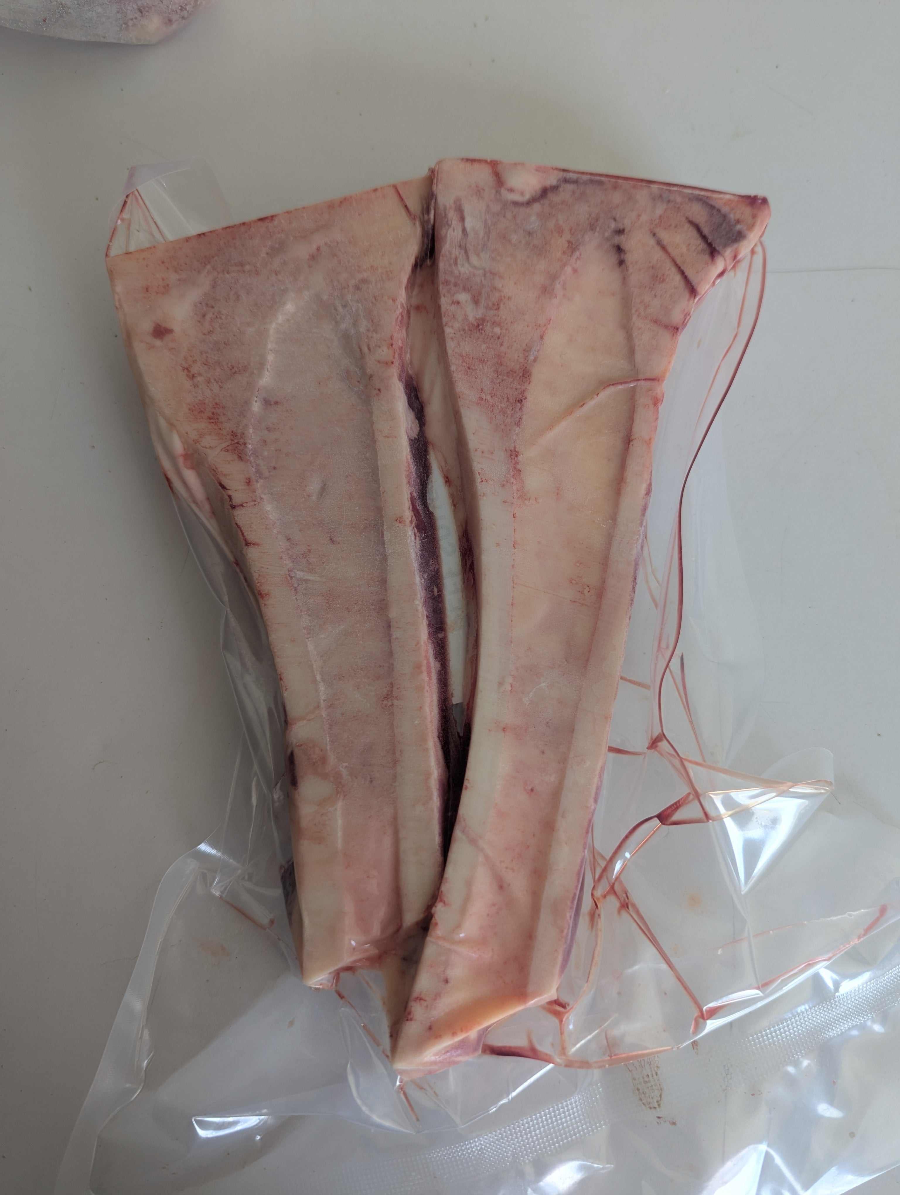 beef bones and organs