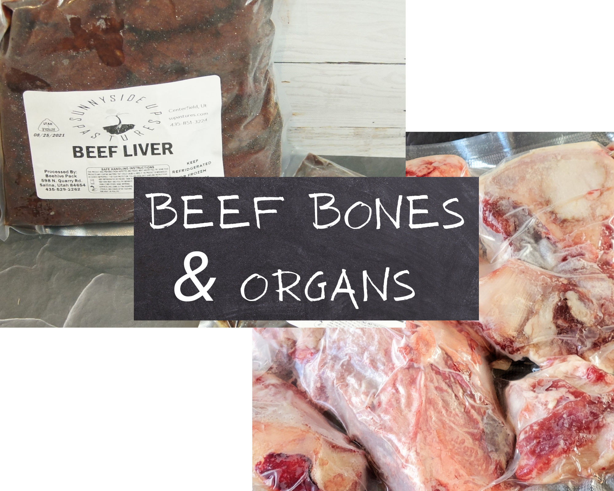 Beef Bones and Organs