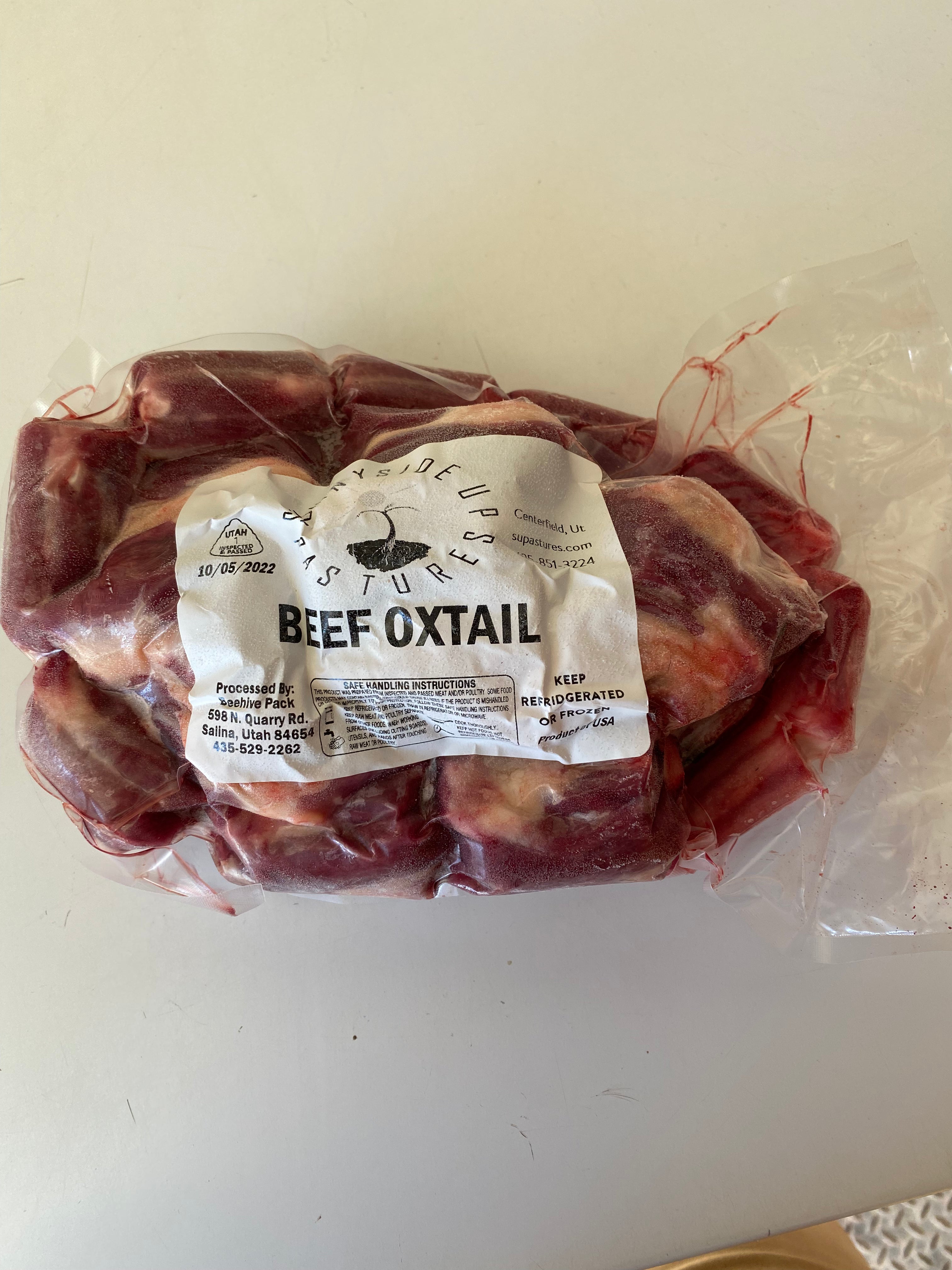 Beef Bones and Organs